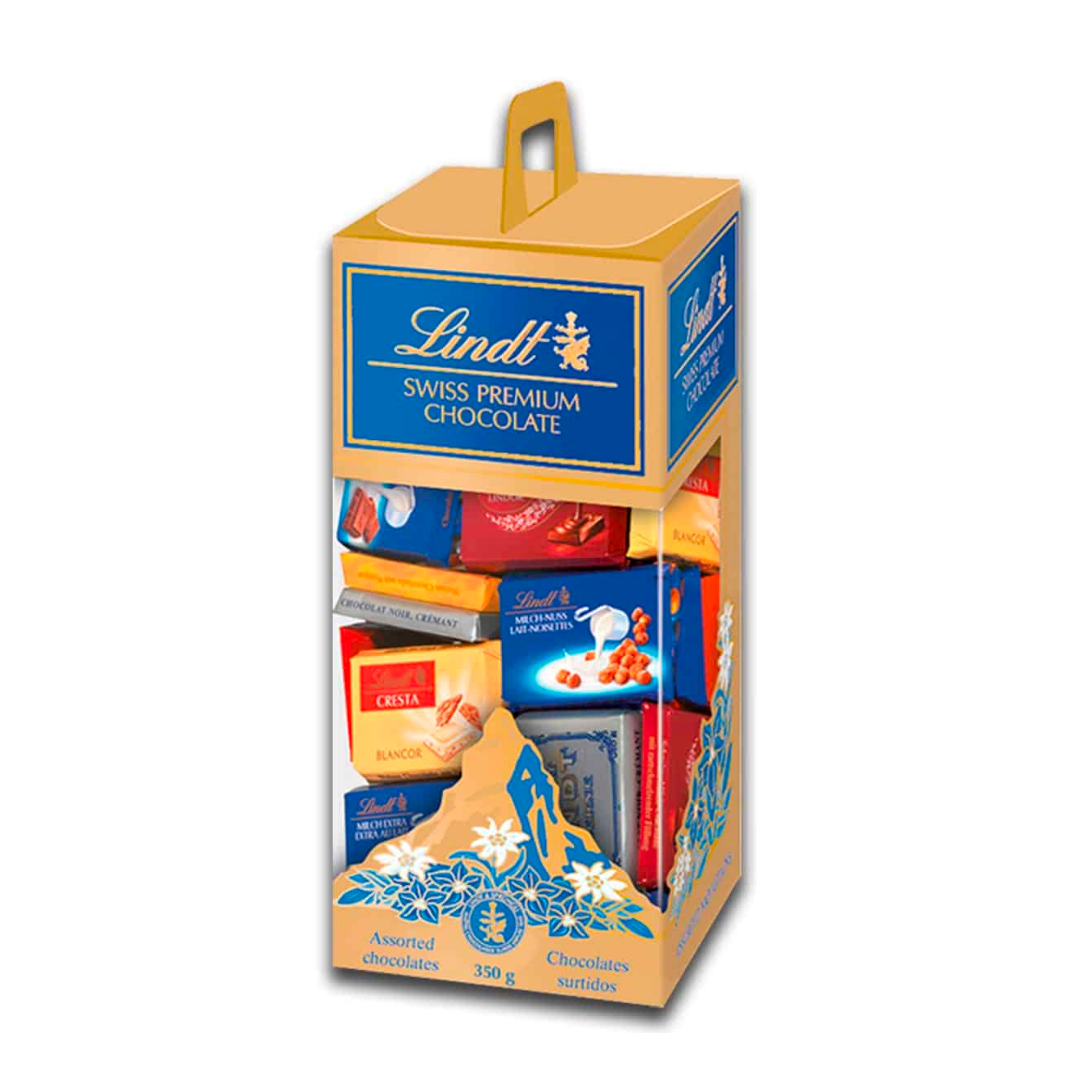 Chocolate Lindt Swiss Classic Tableta Milk Con Almendras 100 Gr. Conyntra  Fine Food